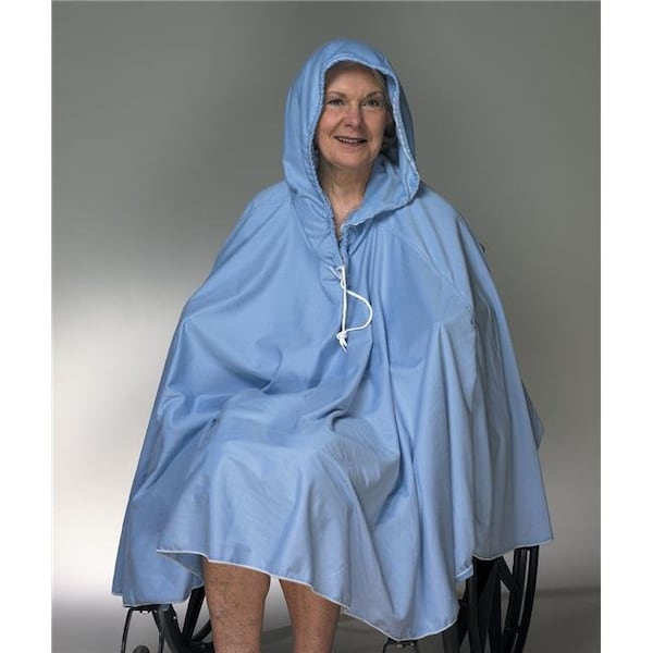 Skil-Care 909120 34 x 23 in. Shower Poncho - Short Back & No Hood 909120 - main